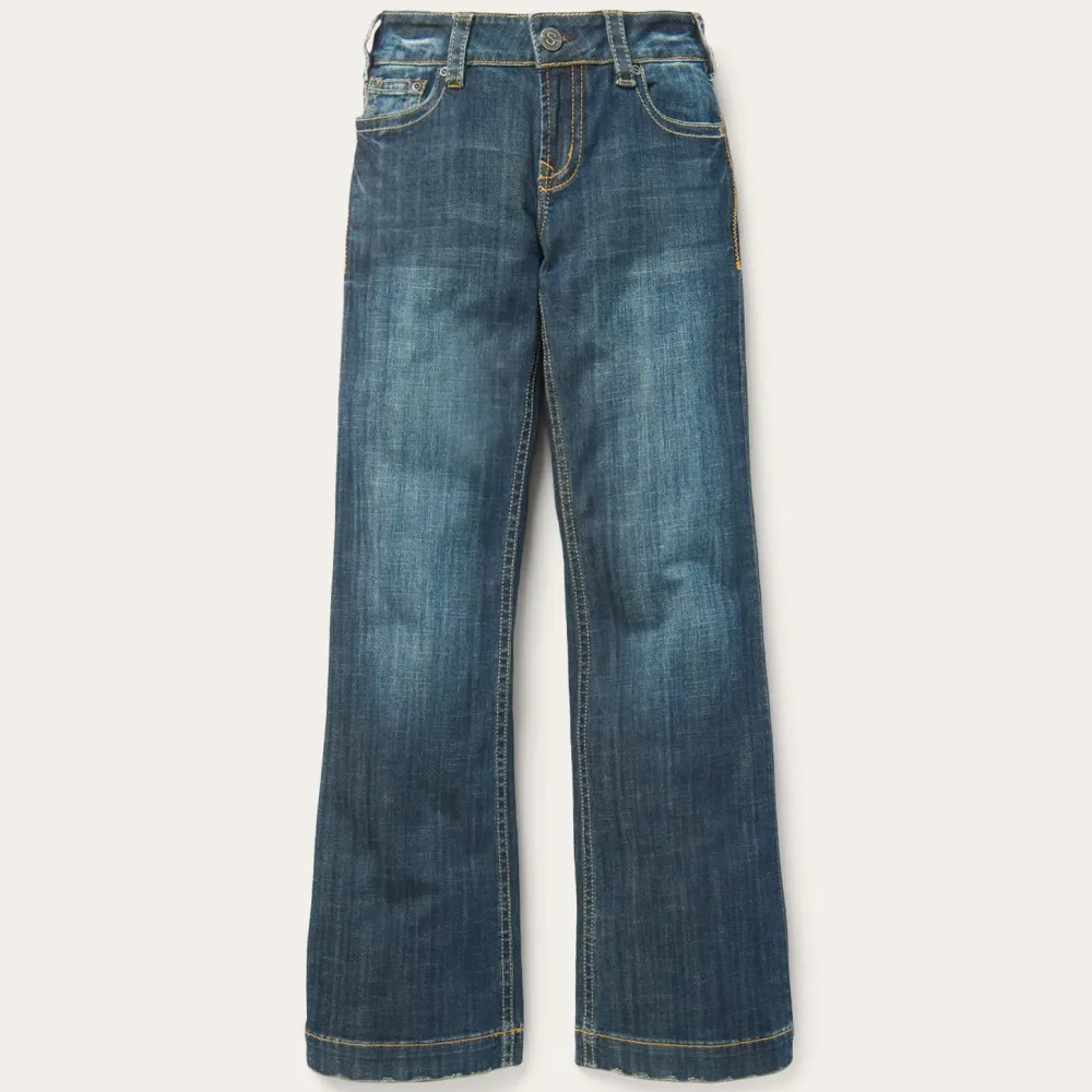 Stetson 214 City Trouser Jeans In Medium Wash Blue Hot