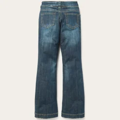 Stetson 214 City Trouser Jeans In Medium Wash Blue Hot