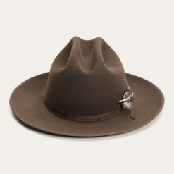 Stetson 1865 Distressed Open Road Royal Deluxe Walnut Clearance