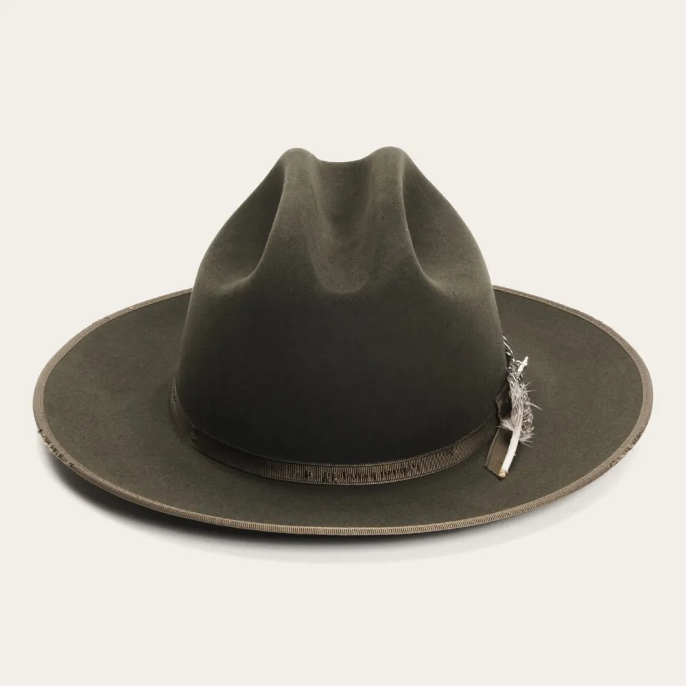 Stetson 1865 Distressed Open Road Royal Deluxe Silverbelly Online