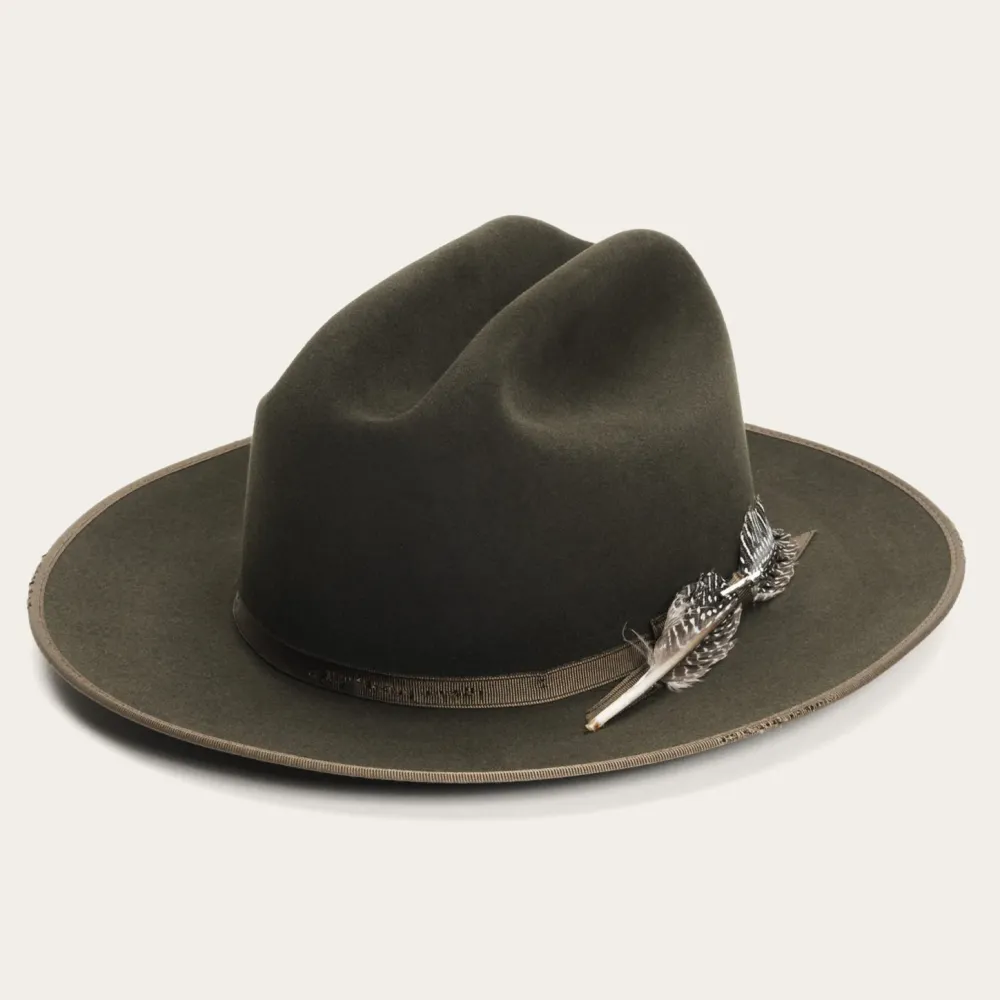Stetson 1865 Distressed Open Road Royal Deluxe Silverbelly Online