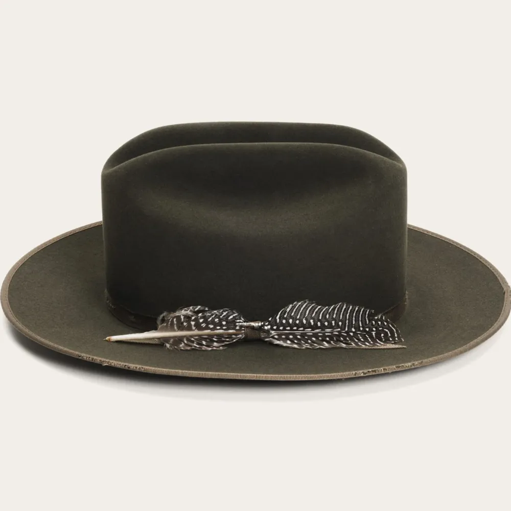 Stetson 1865 Distressed Open Road Royal Deluxe Silverbelly Online