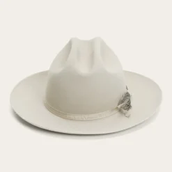Stetson 1865 Distressed Open Road Royal Deluxe Silverbelly Hot