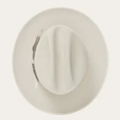 Stetson 1865 Distressed Open Road Royal Deluxe Silverbelly Hot