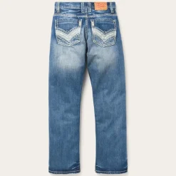Stetson 1312 Fit Light Wash Jeans Blue New