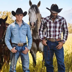 Stetson 1520 Fit Standard Straight Leg Jean Blue Online
