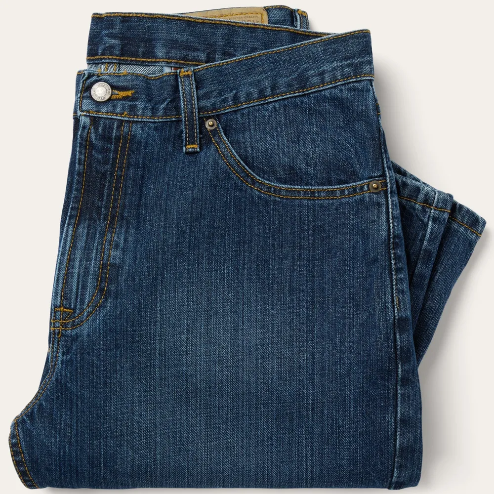 Stetson 1520 Fit Standard Straight Leg Jean Blue Online