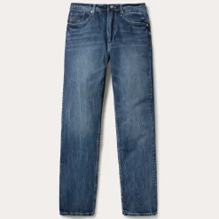 Stetson 1520 Fit Standard Straight Leg Jean Blue Best