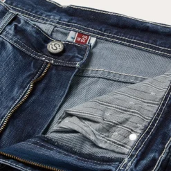 Stetson 1520 Fit Standard Straight Leg Jean Blue Best