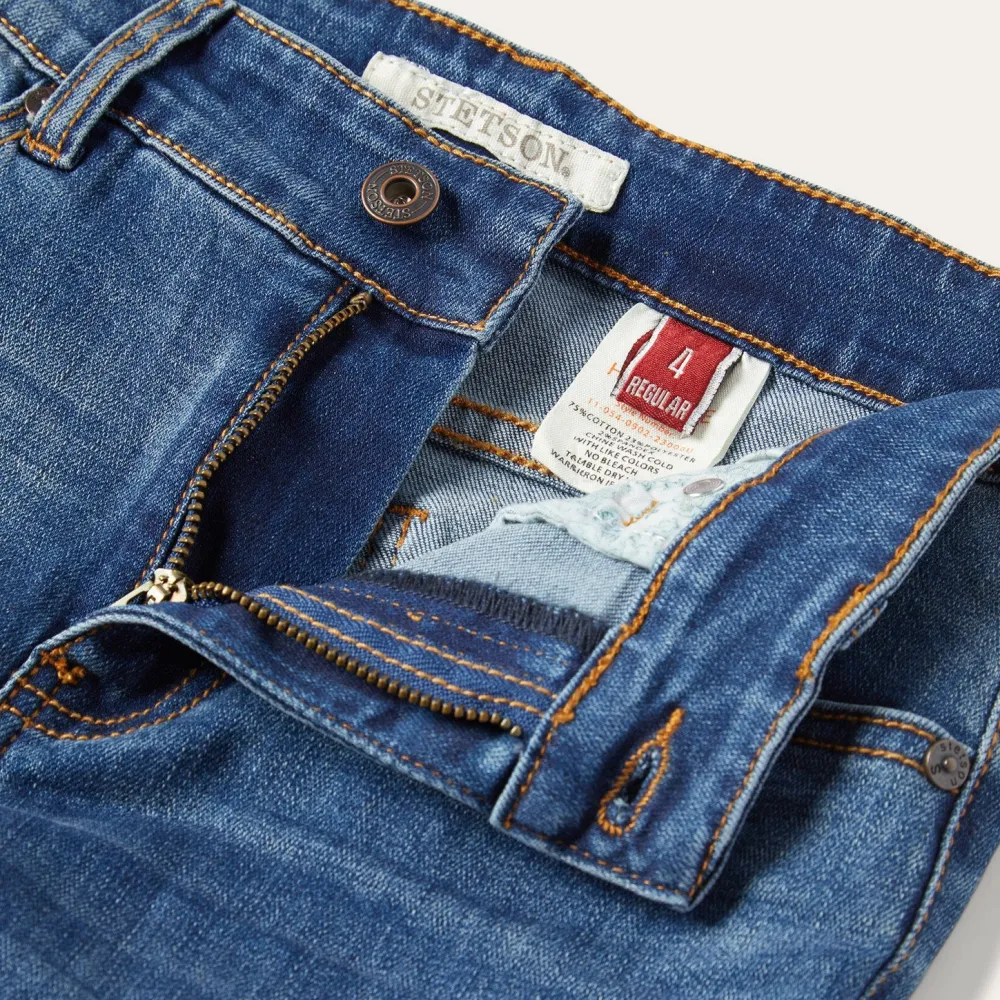 Stetson 902 High Waist Skinny Fit Jeans Blue New