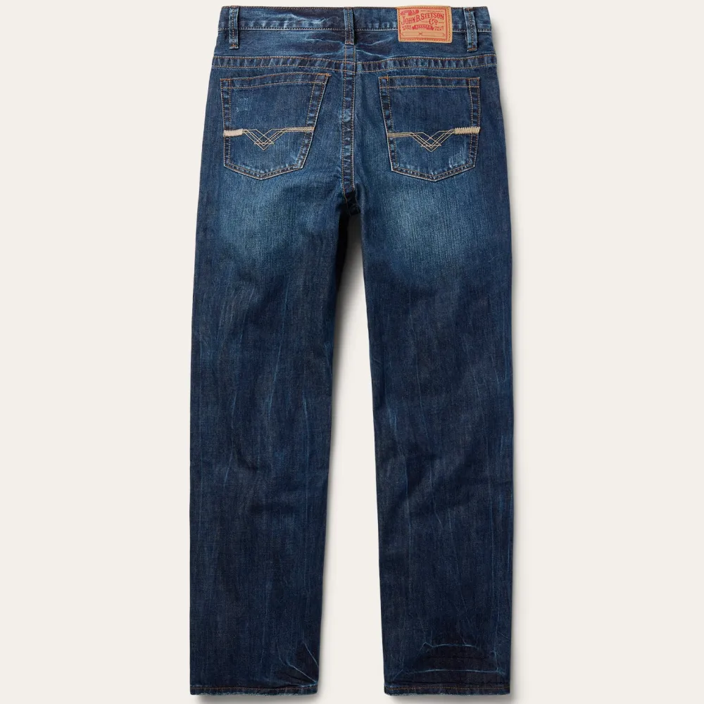 Stetson 1520 Standard Fit Jeans Blue Online