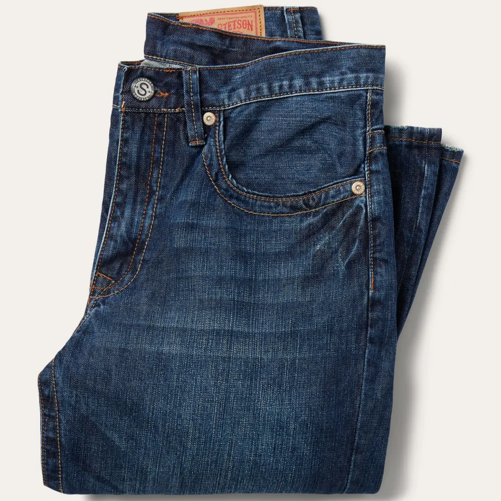 Stetson 1520 Standard Fit Jeans Blue Online