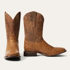 Stetson Aces Alligator Boots Brown Discount