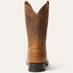 Stetson Aces Alligator Boots Brown Discount