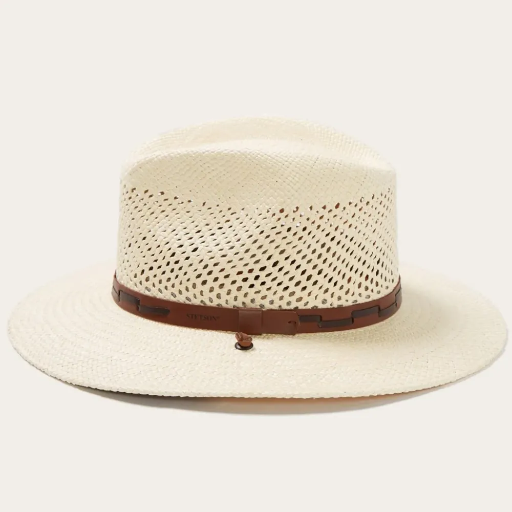 Stetson Airway Panama Safari Hat Natural