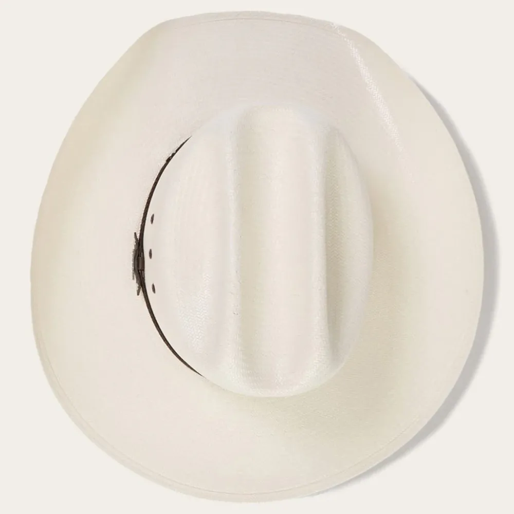 Stetson Alamo 8X Straw Cowboy Hat Natural Clearance