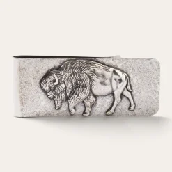 Stetson American Buffalo Money Clip Sterling Silver Online