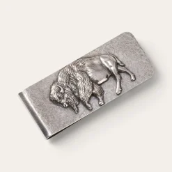 Stetson American Buffalo Money Clip Sterling Silver Online