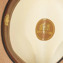Stetson Andover Milan Fedora Ivory Cognac Best