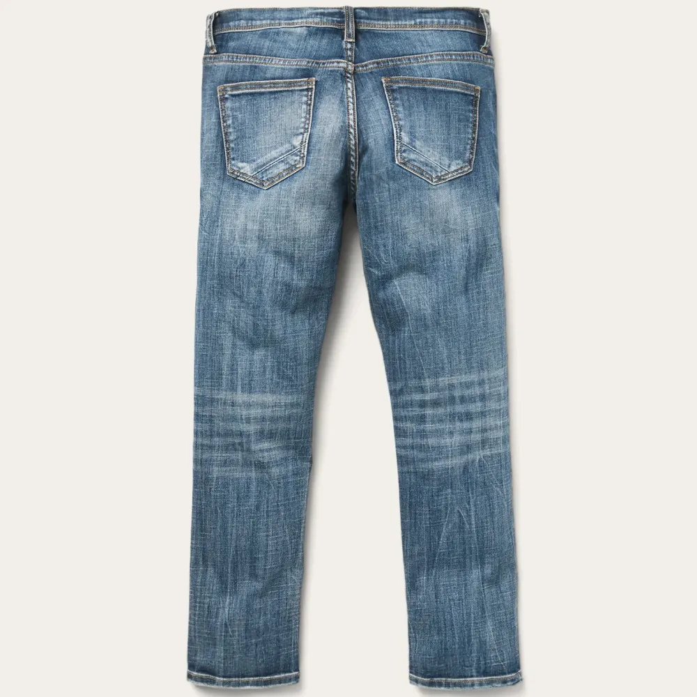 Stetson Ankle-Length Boyfriend Fit Jean Blue Outlet