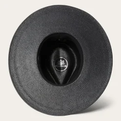 Stetson Atacama Straw Fedora Black Best