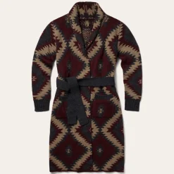 Stetson Aztec Duster Sweater Wine