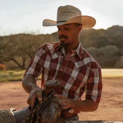 Stetson Baker 10X Straw Cowboy Hat Natural Hot