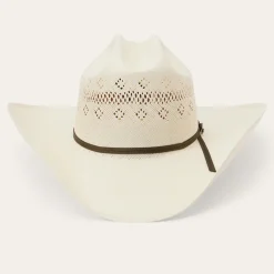 Stetson Baker 10X Straw Cowboy Hat Natural