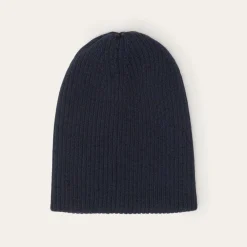 Stetson Beanie Reversible Merino Wool Navy/Blue Best