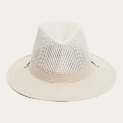 Stetson Berghund 'No Fly Zone' Mesh Hat Khaki