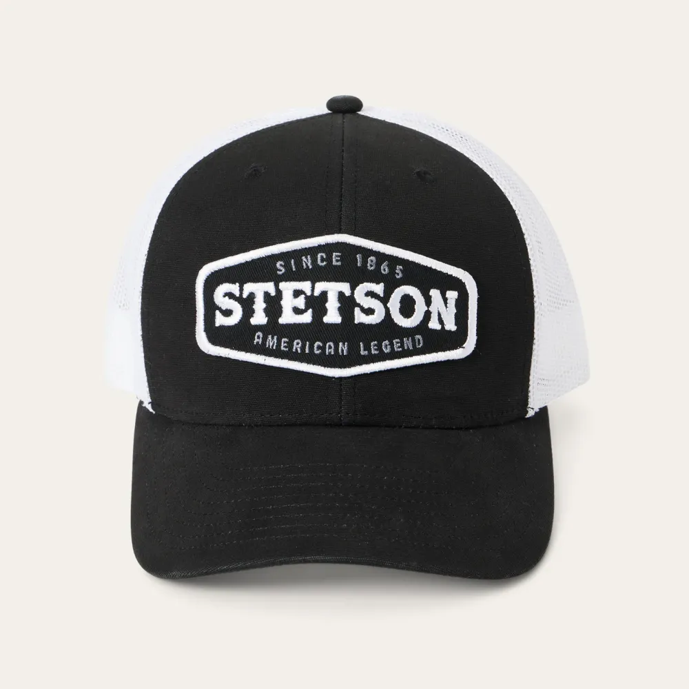 Stetson Core Patch Trucker Cap Black Online