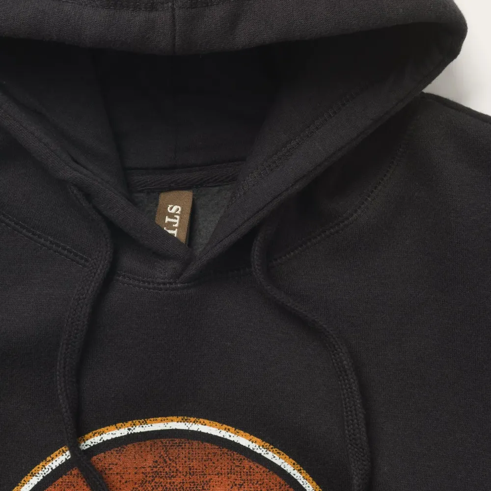 Stetson Desert Scene Fleece Knit Hooded Sweatshirt Black Sale