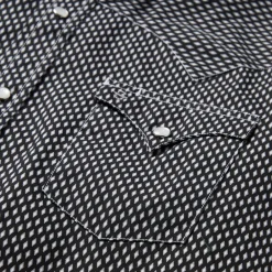 Stetson Diamond Shirt Black New