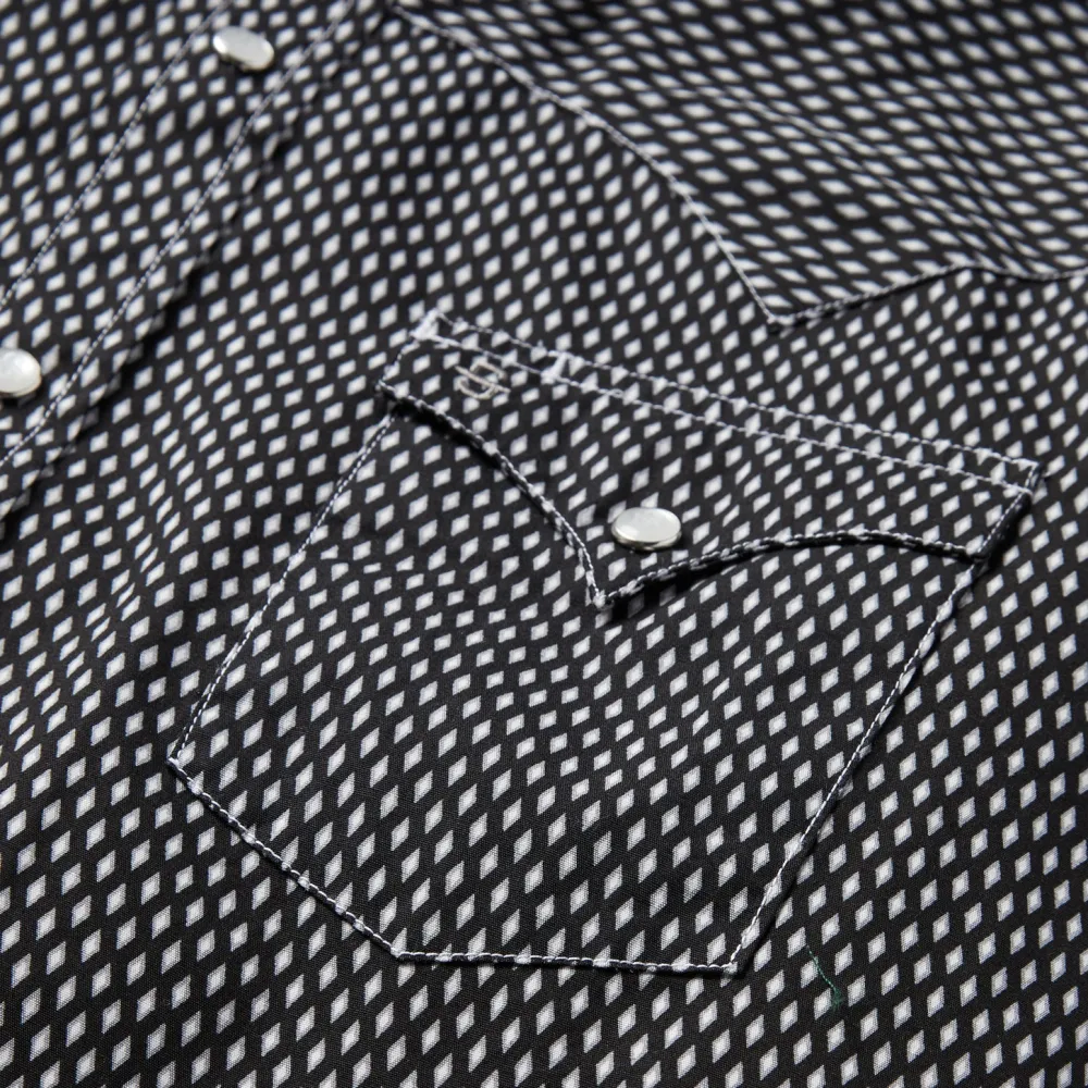 Stetson Diamond Shirt Black