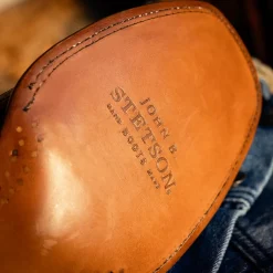 Stetson Falls Alligator Cowboy Boot Black Hot