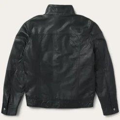 Stetson Leather Jacket Black Best