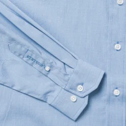 Stetson Solid One-Pocket Snap-Front Shirt Blue Online