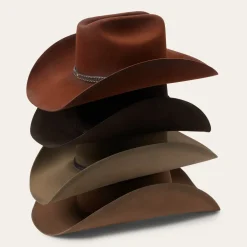Stetson Boss of the Plains 6X Cowboy Hat Assorted Brown New