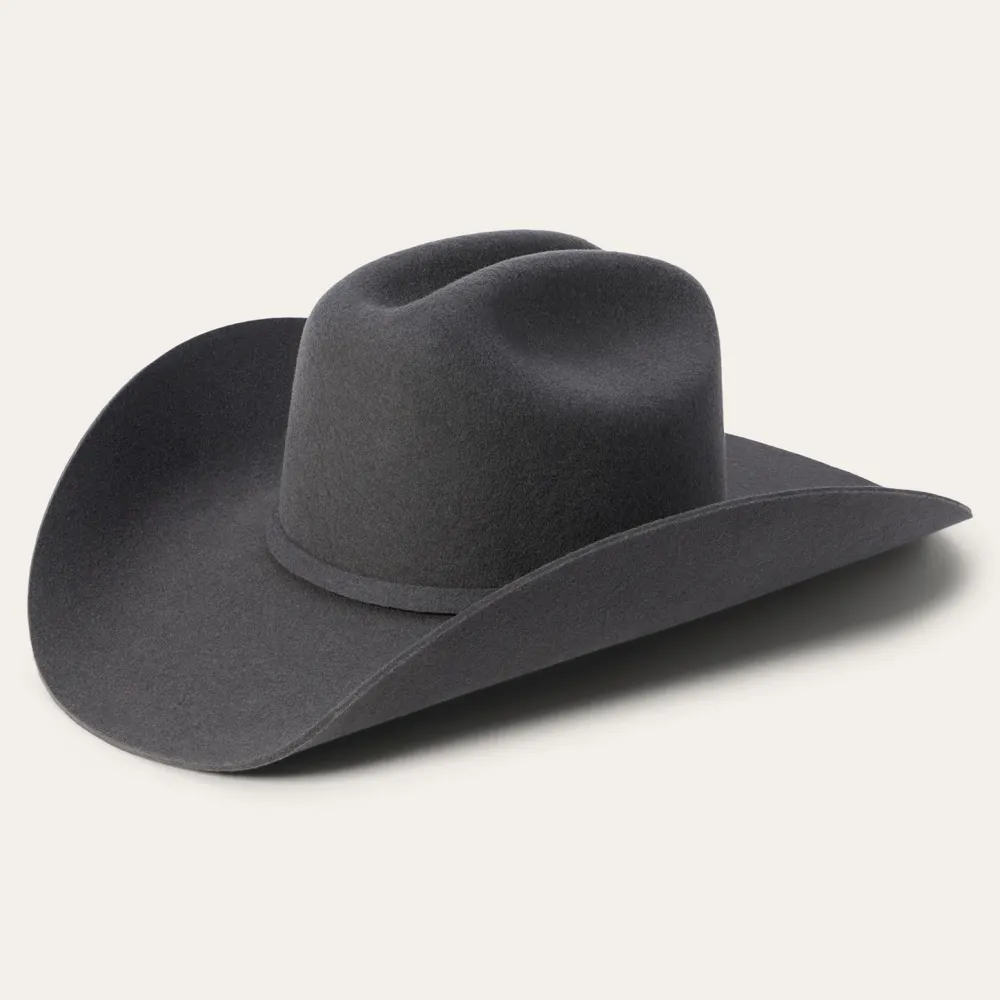 Stetson Brenham 4X Cowboy Hat Granite New