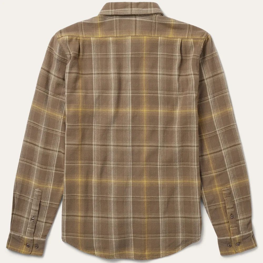 Stetson Flannel Button-Front Shirt Brown Sale