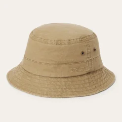 Stetson Bucket Delave Organic Cotton Olive