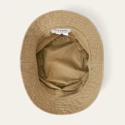 Stetson Bucket Delave Organic Cotton Olive