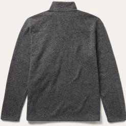 Stetson Button-Front Pullover Knit Sweater Grey Online
