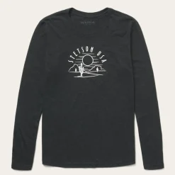 Stetson Cactus And Sunset Graphic Tee Black Hot
