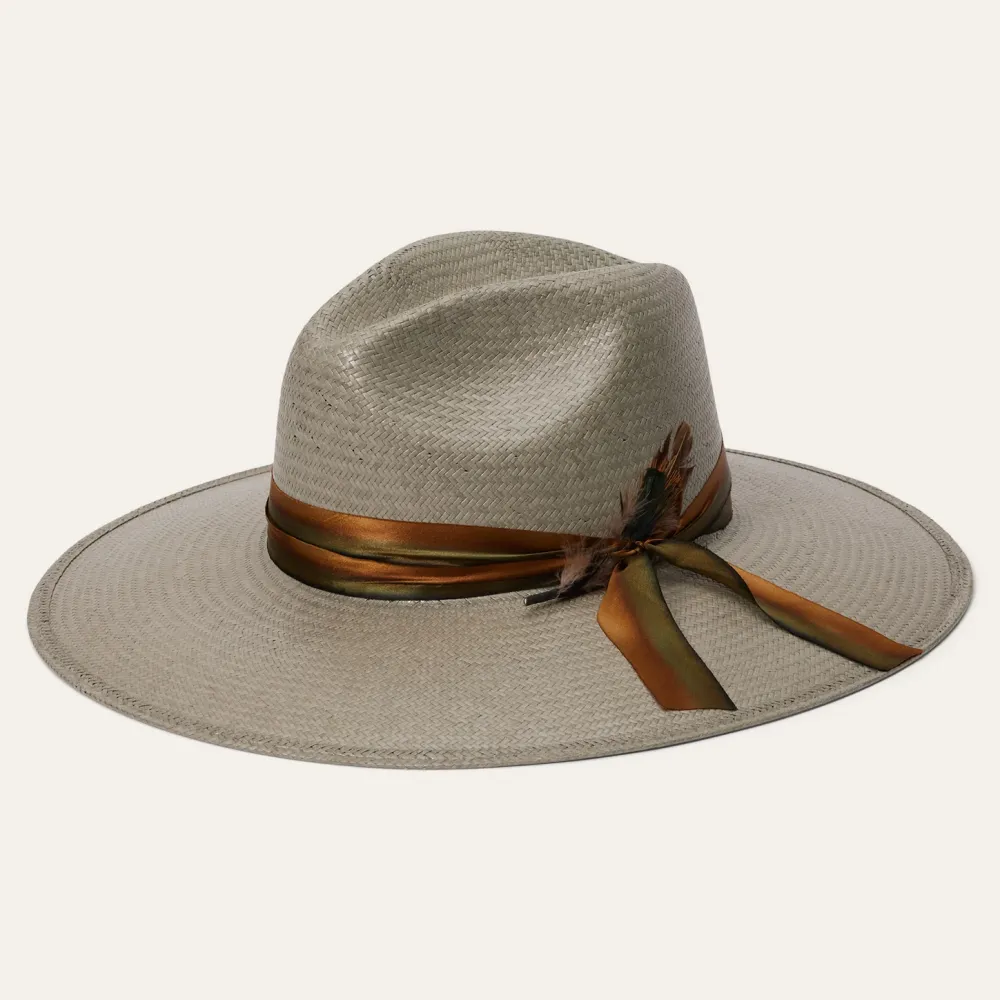 Stetson Caelus Straw Fedora Seafoam Sale