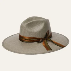 Stetson Caelus Straw Fedora Seafoam Hot