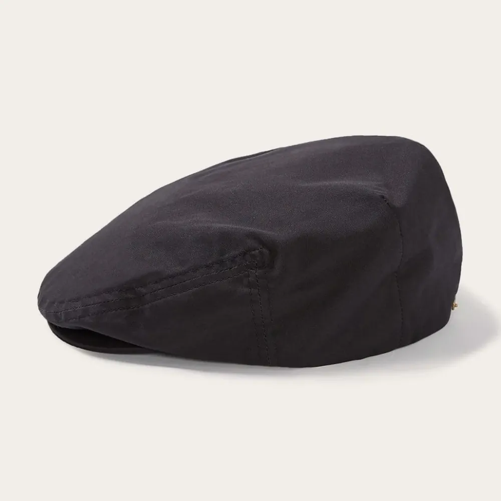 Stetson Cambridge All-Weather Ivy Cap Black New