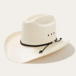 Stetson Carson 10X Straw Cowboy Hat Natural Discount