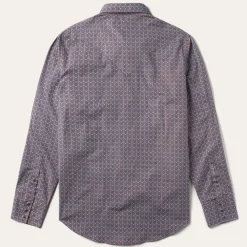 Stetson Chevron Grid Shirt Brown Best