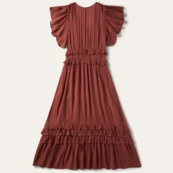Stetson Cinnamon Herringbone Dress Brown Sale